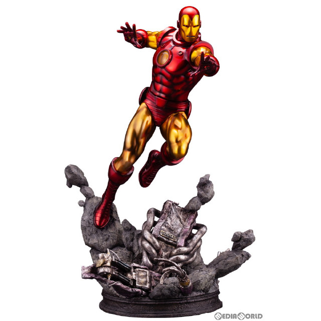 [FIG]MARVEL AVENGERS アイアンマン ファインアートスタチュー MARVEL UNIVERSE(マーベルユニバース) 1/6 完成品 フィギュア(MK348) コトブキヤ