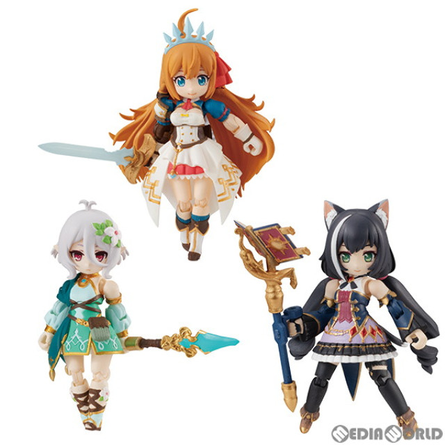 [FIG](BOX)デスクトップアーミー プリンセスコネクト!Re:Dive コラボ 可動フィギュア(3個) メガハウス
