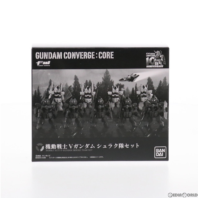 [FIG](食玩)プレミアムバンダイ限定 FW GUNDAM CONVERGE:CORE(ガンダムコンバージコア) 機動戦士Vガンダム シュラク隊セット フィギュア バンダイ