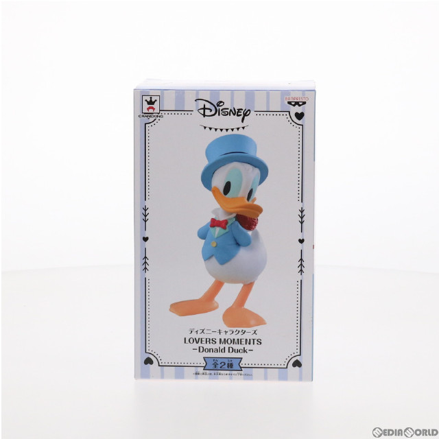 [FIG]ドナルドダック(ブルー) ディズニー LOVERS MOMENTS-Donald Duck- フィギュア プライズ(37282) バンプレスト
