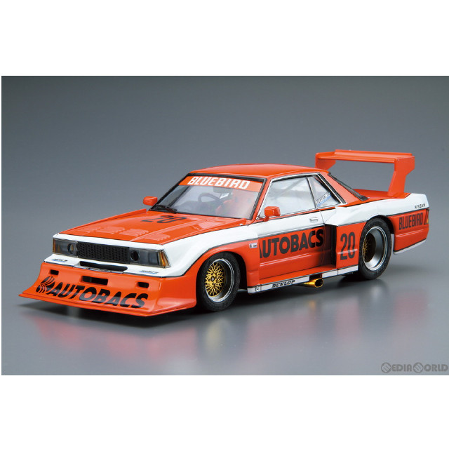 [PTM]ザ・モデルカー No.24 1/24 ニッサン KY910 ブルーバードスーパーシルエット '83 プラモデル(063644) アオシマ