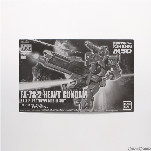 [PTM]プレミアムバンダイ限定 HG 1/144 FA-78-2 ヘビーガンダム 機動戦士ガンダムTHE ORIGIN MSD プラモデル(5061816) バンダイスピリッツ