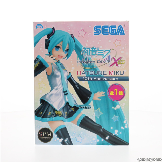 [FIG]初音ミク 10th Anniversary スーパープレミアムフィギュア 初音ミク-Project DIVA-X HD プライズ(1022542) セガ