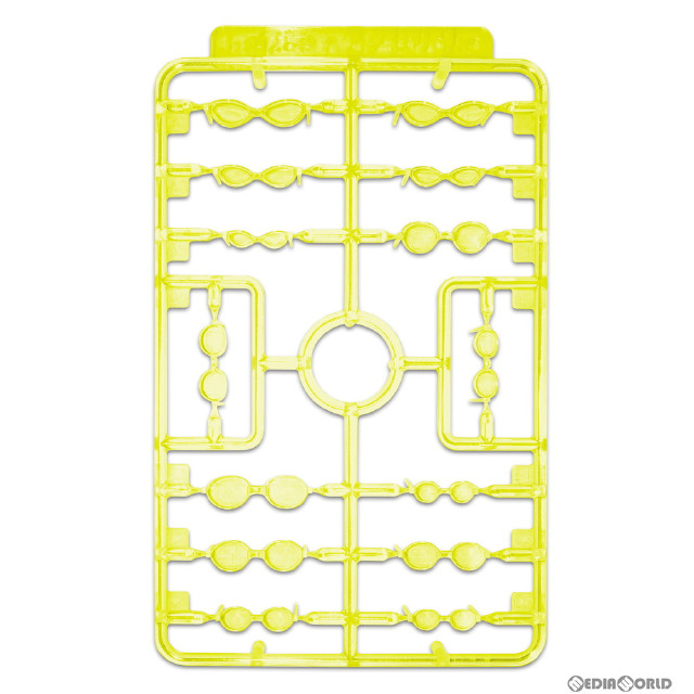 [FIG](再販)MODELING SUPPLY メガネ・アクセサリー3(イエロー) プラモデル フィギュア用アクセサリ(MS052) PLUM(プラム)