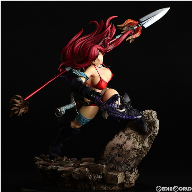 FIG]エルザ・スカーレットthe騎士ver.another color:黒鎧: FAIRY TAIL(フェアリーテイル) 1/6 完成品 フィギュア  オルカトイズ 【買取9,500円】｜ | カイトリワールド