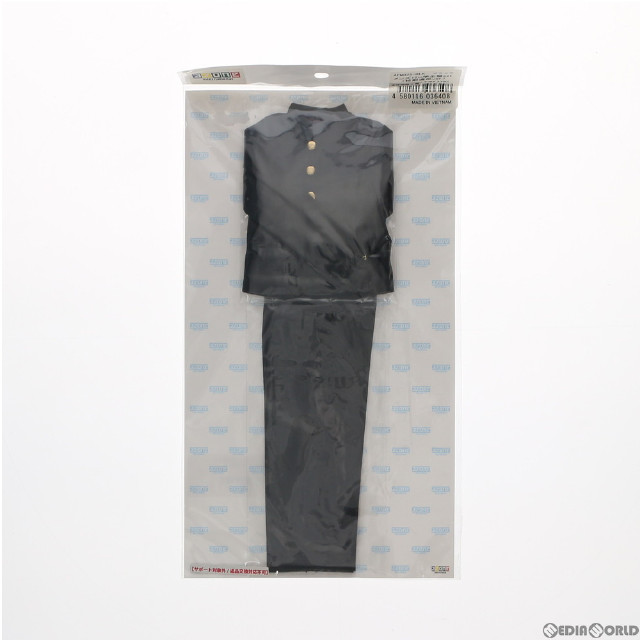 [DOL]メンズ12in 学生服set(校則違反ver.) ブラック 1/6 ドール用衣装(AFM025-BLK) アゾン