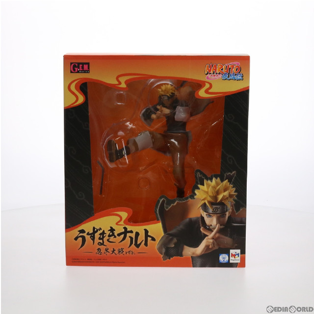 [FIG]G.E.M.シリーズ うずまきナルト 忍界大戦Ver. NARUTO-ナルト- 疾風伝 完成品 フィギュア 一部店舗&オンラインショップ限定 メガハウス