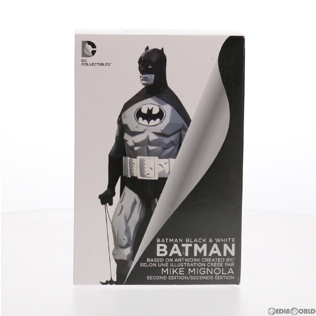 [FIG]バットマン ブラック&ホワイト スタチュー マイク・ミニョーラ 2nd エディション 完成品 フィギュア DCコレクタブルズ(DCダイレクト)