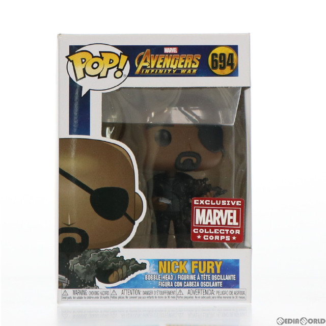 FIG]POP! 694 ニック・フューリー アベンジャーズ/インフィニティ・ウォー 完成品 フィギュア マーベルコレクターコープス限定 FUNKO( ファンコ) 【買取396円】｜ | カイトリワールド