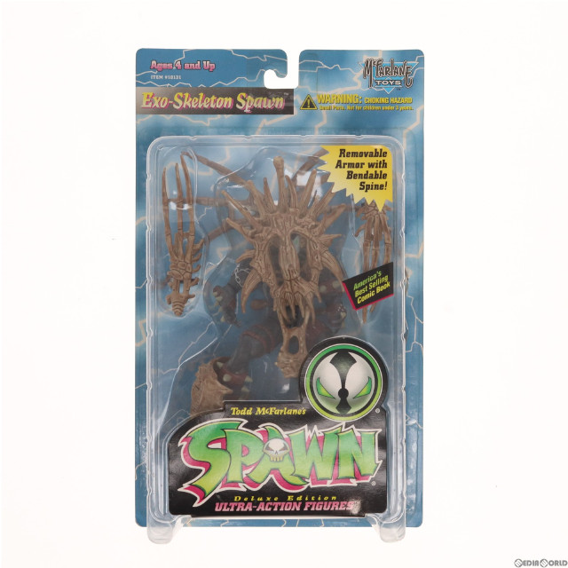 [FIG]Exo-Skeleton Spawn Special LIMITED EDITION  -エグゾスケルトン・スポーン 特別限定版- (フルフェイスマスク/灰色骨) 「SPAWN-スポーン-」 シリーズ4 ウルトラアクション フィギュア McFarlane Toys