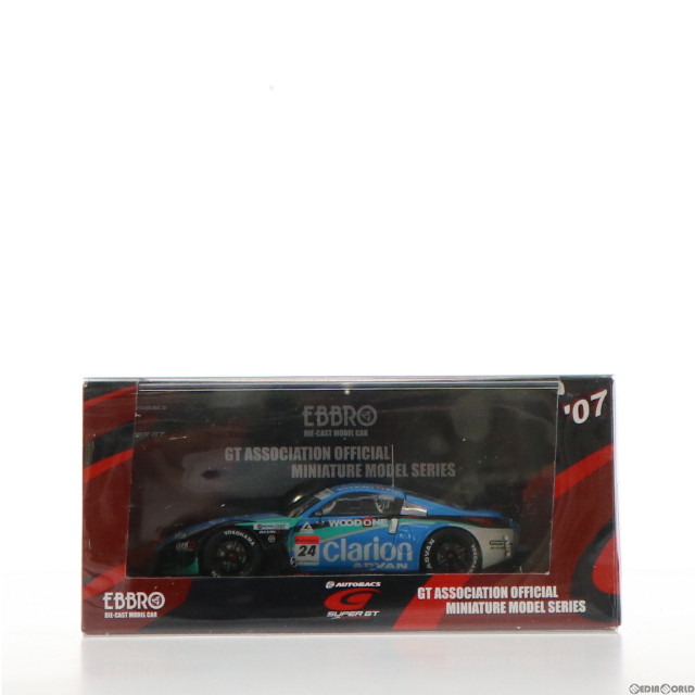 [MDL]オートバックス SUPER GT 2007シリーズ 1/43 ウッドワン アドバン クラリオンZ スーパーGT500 PEPSI.NEX #24(ライトグリーン×ブルー) 完成品 ミニカー(43916) EBBRO(エブロ)