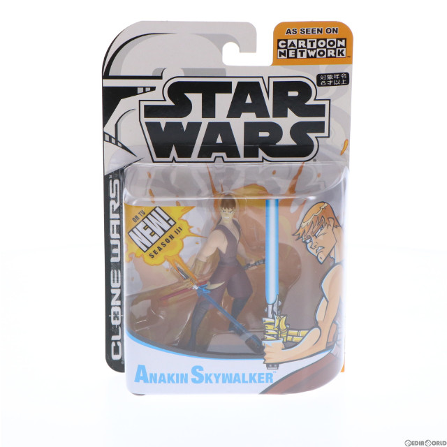 [FIG]スター・ウォーズ アニメイテッドフィギュア アナキン・スカイウォーカー NEWバージョン STAR WARS クローン・ウォーズ 完成品 可動フィギュア(85470) トミーダイレクト/ハズブロ