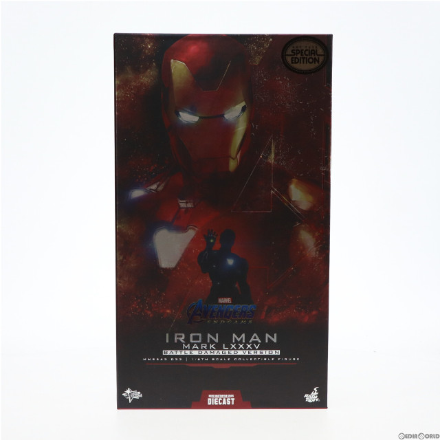 [FIG] ムービー・マスターピース DIECAST アイアンマン・マーク85(バトルダメージ版/ボーナスアクセサリー付き) 1/6 アクションフィギュア アベンジャーズ/エンドゲーム 完成品 可動フィギュア(MMS543D33b) ホットトイズ