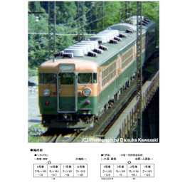 [RWM]10-1335 165系 800番台 飯田線 急行「伊那」 4両セット Nゲージ 鉄道模型 KATO(カトー)