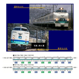 [RWM]98216 JR 485系特急電車(上沼垂色・白鳥)基本セットB(5両) Nゲージ 鉄道模型 TOMIX(トミックス)