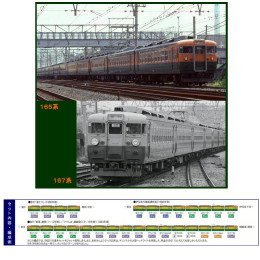 [RWM]98221 国鉄 167系電車(冷改車・湘南色)基本セット(4両) Nゲージ 鉄道模型 TOMIX(トミックス)