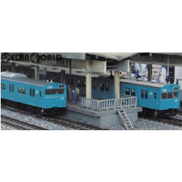 [RWM](再販)1232T JR103系関西形スカイブルー 低運転台車 4両編成動力付きトータルセット Nゲージ 鉄道模型 GREENMAX(グリーンマックス)