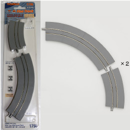 [RWM]1796 ワイドトラムミニカーブレールC140-WT(F)(30° 60° 各2本セット) Nゲージ 鉄道模型 TOMIX(トミックス)