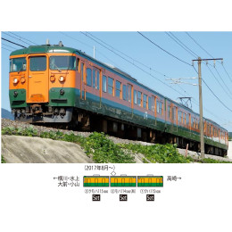 [RWM]98276 JR 115-1000系近郊電車(高崎車両センター・リニューアル車)セット(3両) Nゲージ 鉄道模型 TOMIX(トミックス)