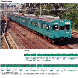 [RWM]98272 国鉄 103-1000系通勤電車(常磐・成田線・冷改車)基本セット(4両) Nゲージ 鉄道模型 TOMIX(トミックス)