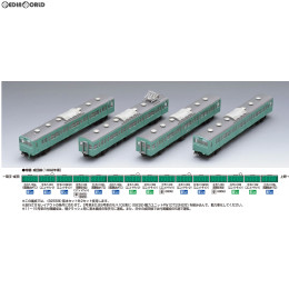 [RWM](再販)92559 国鉄 103系通勤電車(高運転台ATC車・エメラルドグリーン)基本セット(4両) Nゲージ 鉄道模型 TOMIX(トミックス)