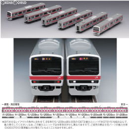 92807 JR 209-500系通勤電車(京葉線)セット(6両) Nゲージ 鉄道模型