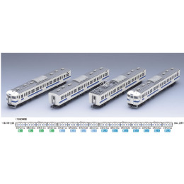 [RWM](再販)92886 国鉄 415系近郊電車(常磐線)増結セット(4両) Nゲージ 鉄道模型 TOMIX(トミックス)