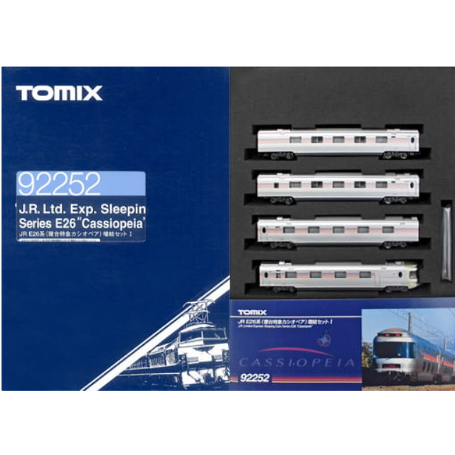 [RWM]92252 JR E26系(寝台特急カシオペア) 増結セットI(4両) Nゲージ 鉄道模型 TOMIX(トミックス)