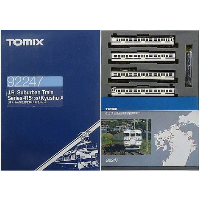 [RWM]92247 JR 415-100系 近郊電車(九州色) 4両セット Nゲージ 鉄道模型 TOMIX(トミックス)