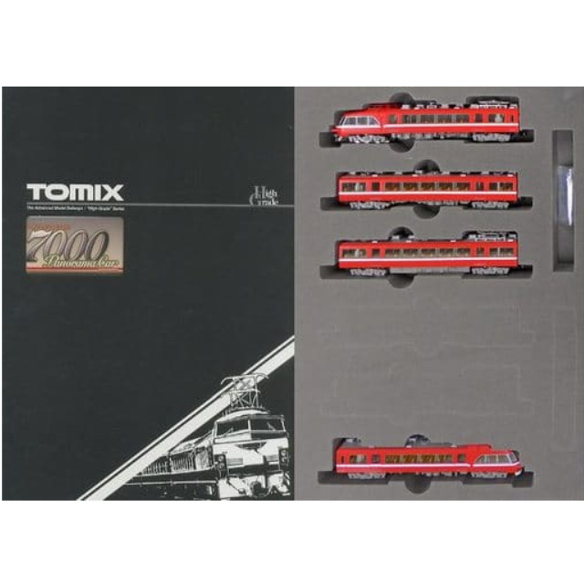 [RWM]92319 名鉄 7000系 パノラマカー(2次車) 白帯車 4両セット Nゲージ 鉄道模型 TOMIX(トミックス)