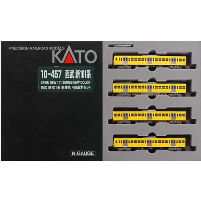 [RWM]10-457 西武 新101系 新塗色 基本4両セット Nゲージ 鉄道模型 KATO(カトー)