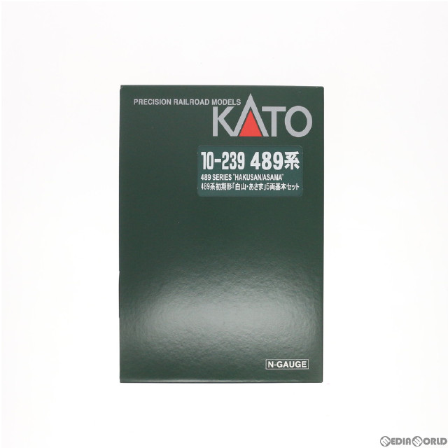 [RWM]10-239 489系初期形 白山・あさま 基本5両セット Nゲージ 鉄道模型 KATO(カトー)