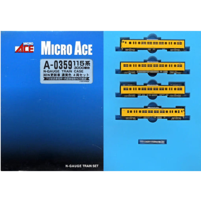 [RWM]A0359 115系3000番台 30N更新車 濃黄色 4両セット Nゲージ 鉄道模型 MICRO ACE(マイクロエース)