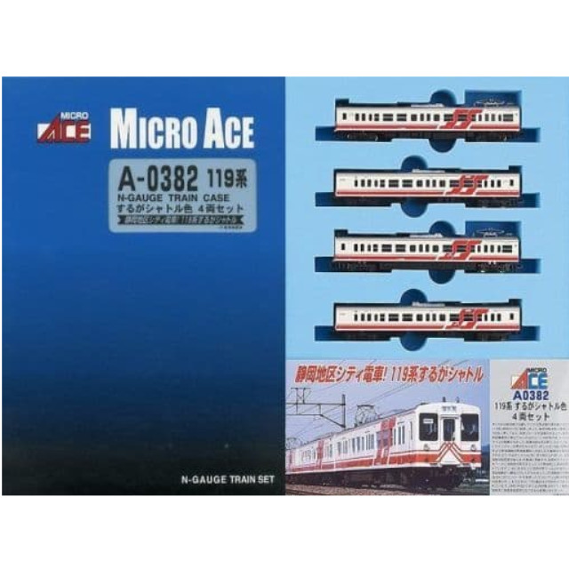 [RWM]A0382 119系 するがシャトル色 4両セット Nゲージ 鉄道模型 MICRO ACE(マイクロエース)