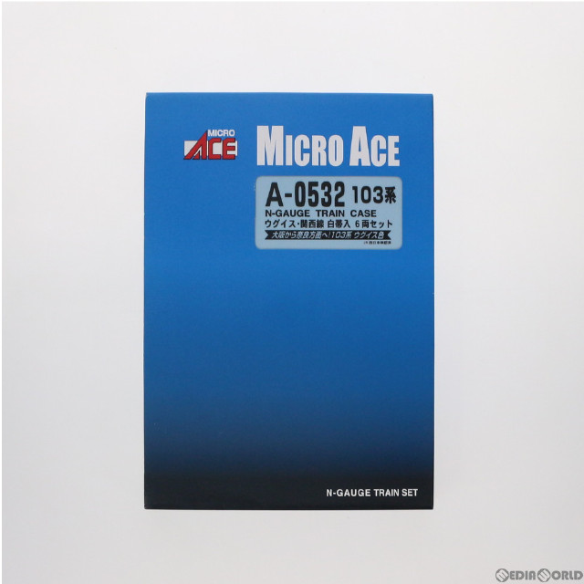 [RWM]A0532 103系 ウグイス・関西線 白帯入り 6両セット Nゲージ 鉄道模型 MICRO ACE(マイクロエース)