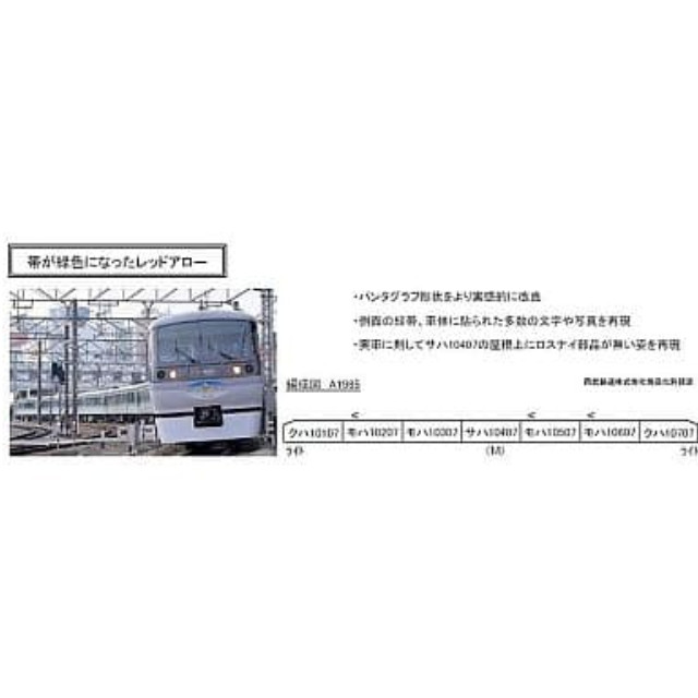[RWM]A1985 西武鉄道 10000系 「☆(ほし)のある町秩父長瀞」号 7両セット Nゲージ 鉄道模型 MICRO ACE(マイクロエース)