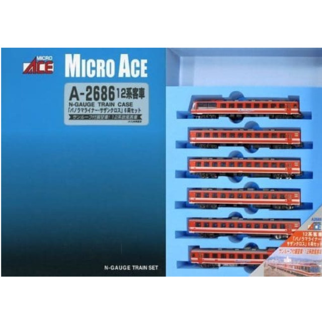 [RWM]A2686 12系客車 「パノラマライナー・サザンクロス」 6両セット Nゲージ 鉄道模型 MICRO ACE(マイクロエース)