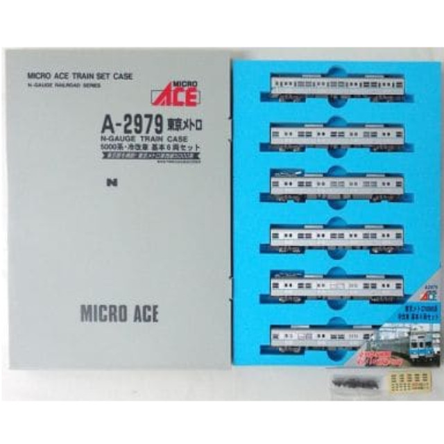 [RWM]A2979 東京メトロ 5000系 冷改車 基本6両セット Nゲージ 鉄道模型 MICRO ACE(マイクロエース)