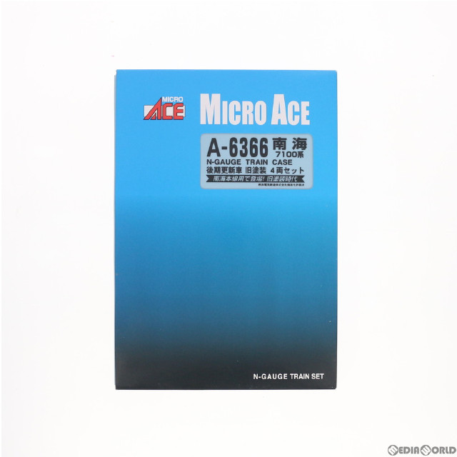 [RWM]A6366 南海 7100系 後期更新車 旧塗装 4両セット Nゲージ 鉄道模型 MICRO ACE(マイクロエース)