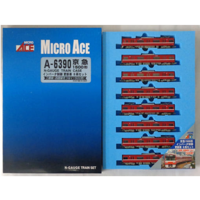 [RWM]A6390 京急1500形 インバータ制御・更新車 8両セット Nゲージ 鉄道模型 MICRO ACE(マイクロエース)