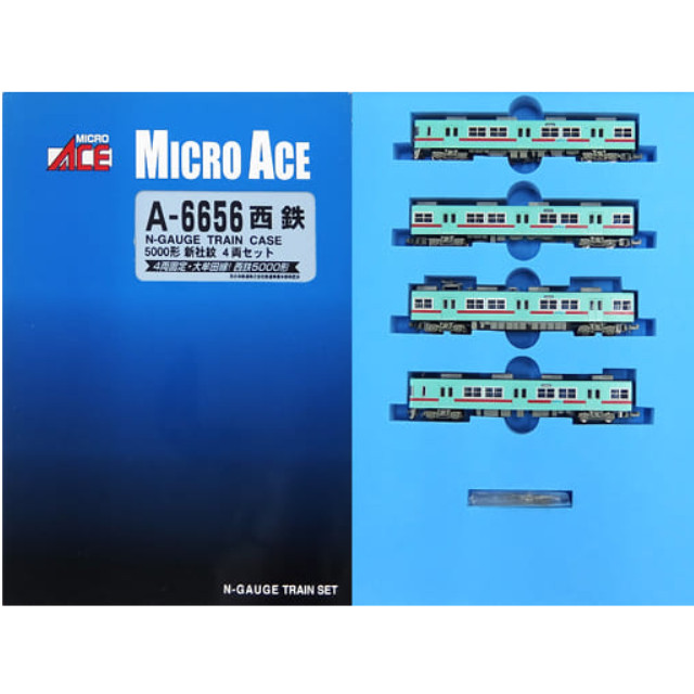 [RWM]A6656 西鉄 5000形 新社紋 4両セット Nゲージ 鉄道模型 MICRO ACE(マイクロエース)