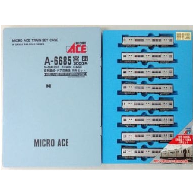 [RWM]A6685 営団 3000系 変則編成・ドア交換後 8両セット Nゲージ 鉄道模型 MICRO ACE(マイクロエース)