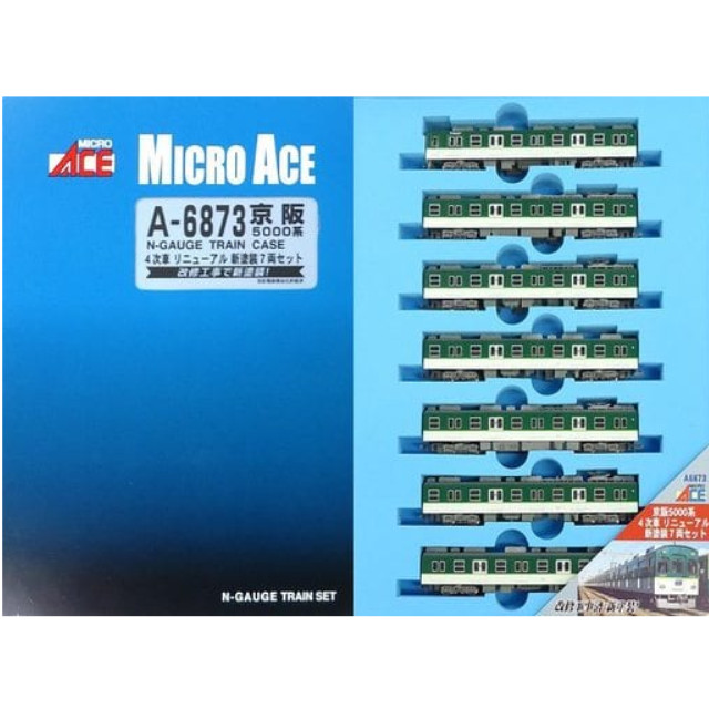 [RWM]A6873 京阪5000系 4次車 リニューアル 新塗装 7両セット Nゲージ 鉄道模型 MICRO ACE(マイクロエース)