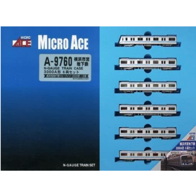 [買取]A9760 横浜市営地下鉄 3000A形 6両セット Nゲージ 鉄道模型 MICRO ACE(マイクロエース)