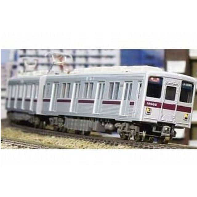 [RWM]東武 10000系 未更新車 東上線 新ロゴマーク付 増結用中間車4輛セット(動力無し) GREENMAX(グリーンマックス)