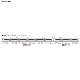 [RWM]HO-9037 683-0系特急電車(サンダーバード)セットB(3両) HOゲージ 鉄道模型 TOMIX(トミックス)