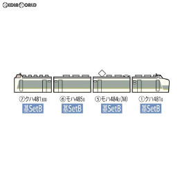 [RWM]98317 JR 485系特急電車(ひたち)基本セットB(4両) Nゲージ 鉄道模型 TOMIX(トミックス)