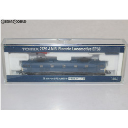 [RWM]2129 国鉄 EF58形電気機関車(一般色・Hゴム窓) Nゲージ 鉄道模型 TOMIX(トミックス)