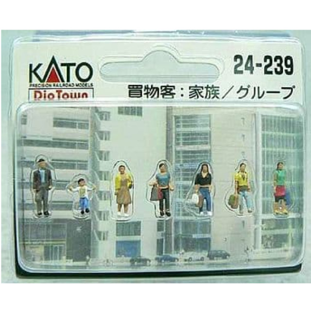 [RWM]24-239 DioTown DioTown(ジオタウン) (N)人形 買物客・家族/グループ Nゲージ 鉄道模型 KATO(カトー)