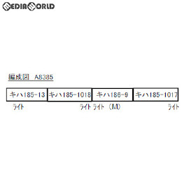 [RWM]A8385 キハ185系 特急 剣山 4両セット Nゲージ 鉄道模型 MICRO ACE(マイクロエース)